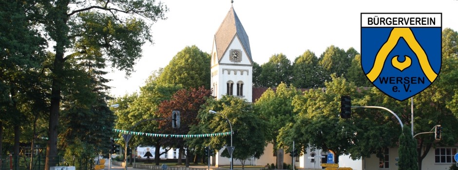 Die evangelische Kirche in Wersen